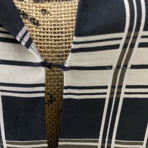 Theory Plaid Silk Blend Shift Dress - Picture 10 of 10